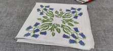 Diverse textil. Mestadels lakan.