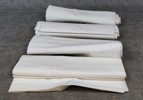 Diverse textil. Mestadels lakan.
