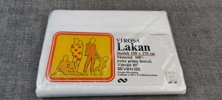 Diverse förpackade lakan.