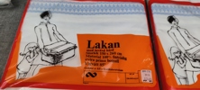 Diverse förpackade lakan.