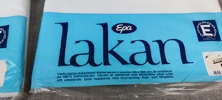 Diverse förpackade lakan.