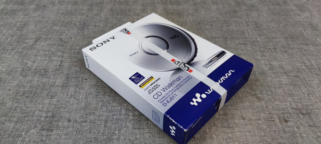 SONY. CD Walkman, oanvänd.