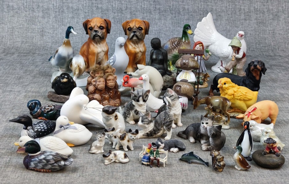 Diverse figuriner & figurer.