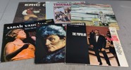 Diverse vinylskivor.