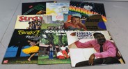 Diverse vinylskivor.