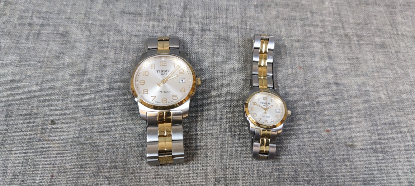TISSOT 1853. Herrur & damur.