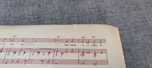 Elvis Presley. "Surrender", Noter & text. 1960.