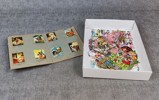 Diverse bokmärken & ett album.
