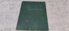 Diverse bokmärken & ett album.