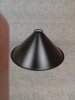 Diverse lampskärmar i plåt.