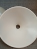 Diverse lampskärmar i plåt.