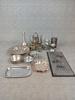 Diverse. Bl.a Tenn, Nysilver m.m.