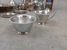 Diverse. Bl.a Tenn, Nysilver m.m.