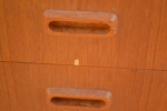 Bokhylla. Teak, 1950/60-talet.