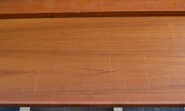 Bokhylla. Teak, 1950/60-talet.