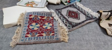 Diverse textil & handarbeten.