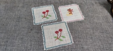 Diverse textil & handarbeten.