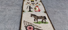 Diverse textil & handarbeten.