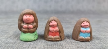 DAG STILLE. Trollfamilj, 6 delar.