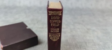 3 Äldre böcker. Eko från talarstolen. John B. Gough, 1892. Charles Dickens, David Copper Field, engelsk text & Sverige i forntid och nutid, Erik Dhalberg.
