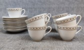Diverse porslin & keramik. Bl.a Kaffe servis delar. Rörstrand.