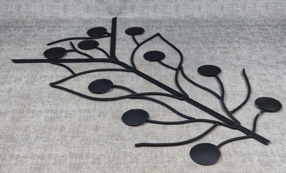 Väggdekoration. Väggprydnad, metall.