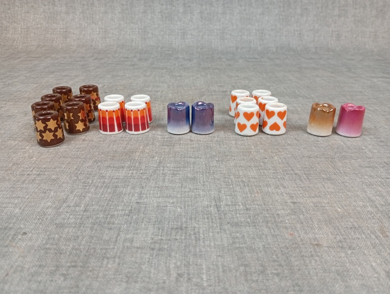 21 Ljusstakar. För julgranljus. Germany.