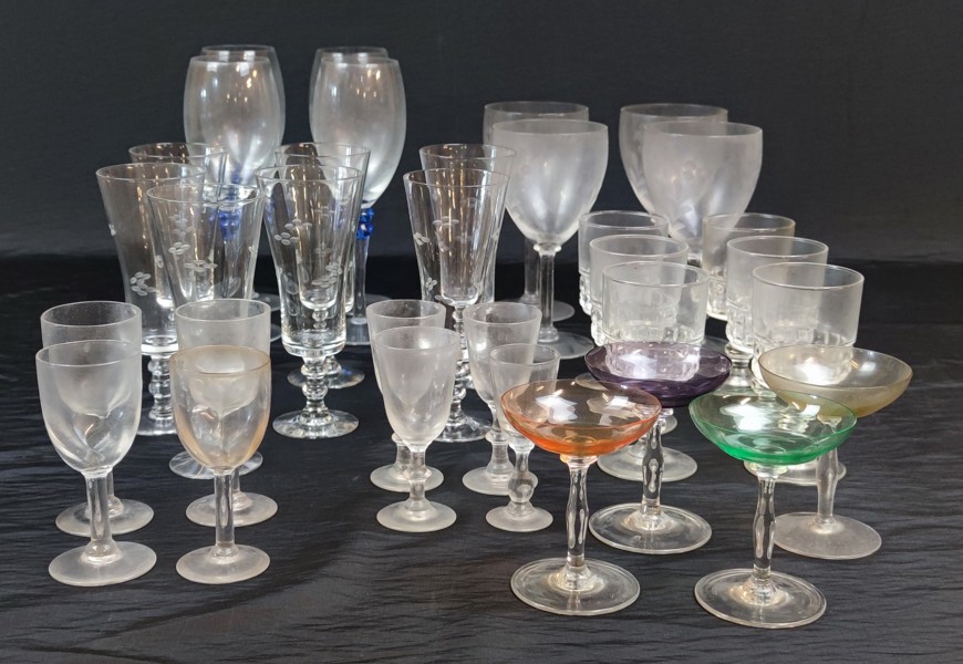 Diverse glas.
