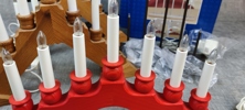 Adventsljusstakar.