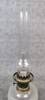 Elektrifierad fotogenlampa utan kupa & 2 mindre fotogenlampor.