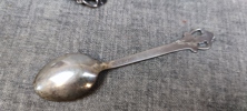6 Kaffeskedar. Silver, 70gram.