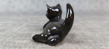 Figurin. Katt, Rosenthal, signerad F.Heidenreich.