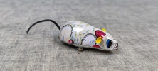 Plåtleksak. Lucky Mouse, Kina, Originalkartong.