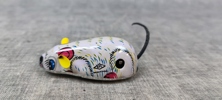 Plåtleksak. Lucky Mouse, Kina, Originalkartong.