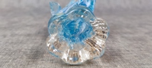 Glasskulptur. Murano, möjligvis Fratelli Toso.