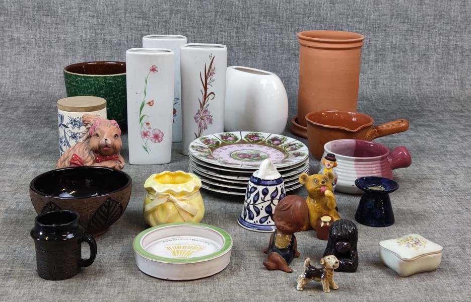 Diverse porslin & keramik.
