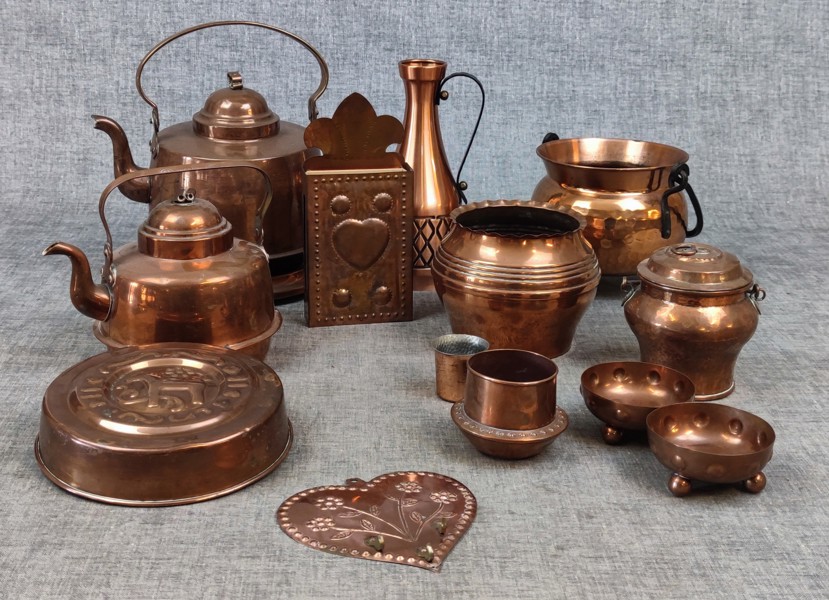 Diverse koppar.