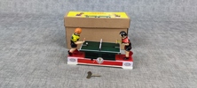 Plåtleksak. Playing Ping-Pong, Tin Toy, Kina, originalkartong.