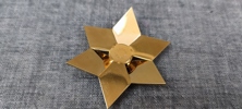 GEORG JENSEN. 2 Ljusstakar för julgransljus, Danmark.