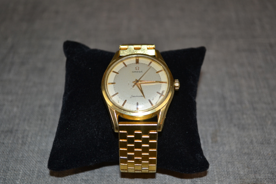 OMEGA Seamaster, herrarmbandsur, 1950/60-talet.