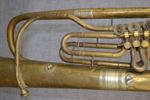 Bastuba. Mässing, Ahlberg & Ohlsson, 1800/1900-talet.