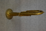 2 Blåsinstrument. Mässing, 1800/1900-talet.