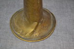 2 Blåsinstrument. Mässing, 1800/1900-talet.