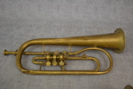 3 Blåsinstrument. Mässing, 1800/1900-talet.