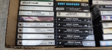 Diverse kassettband.