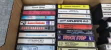 Diverse kassettband.