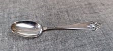 12 Kaffeskedar, Silver, 117gram, Thorvald Marthinsen, Norge.