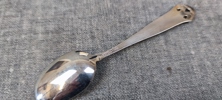 12 Kaffeskedar, Silver, 117gram, Thorvald Marthinsen, Norge.
