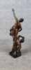Skulptur. Brons, efter Giambologna, "Bortrövandet av Sabinskorna", Mathurin Moreau.