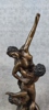 Skulptur. Brons, efter Giambologna, "Bortrövandet av Sabinskorna", Mathurin Moreau.